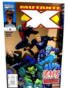 DE KIOSCO MUTANTE X 6 VOL1 FORUM COMICS GRAPA VOL.1 VOLUMEN