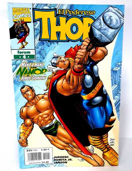DE KIOSCO EL PODEROSO THOR 4 VOL4 FORUM COMICS GRAPA VOL.4 VOLUMEN