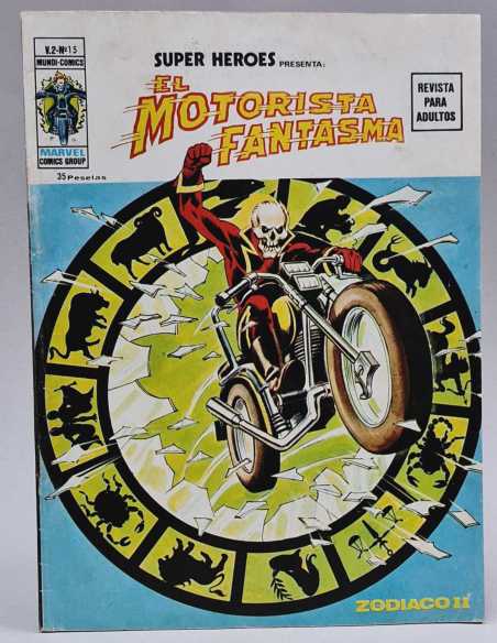 CASI EXCELENTE ESTADO SUPER HEROES 15 ZODIACO II VOL2 VOLUMEN VOL.2 GRAPA MARVEL EDICIONES VERTICE