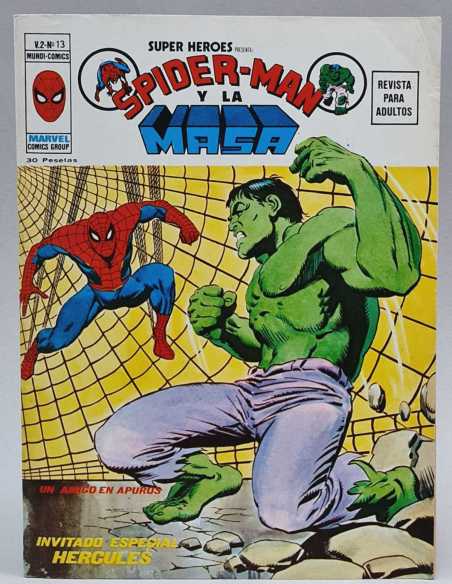 EXCELENTE ESTADO SUPER HEROES 13 AMIGO EN APUROS VOL2 VOLUMEN VOL.2 GRAPA MARVEL EDICIONES VERTICE