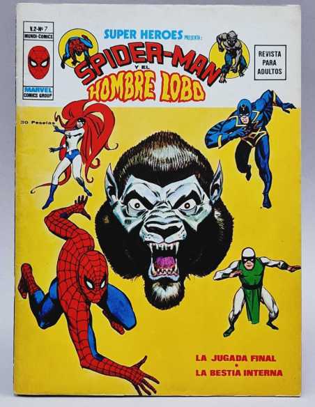 EXCELENTE ESTADO SUPER HEROES 7 LA JUGADA FINAL VOL2 VOLUMEN VOL.2 GRAPA MARVEL EDICIONES VERTICE