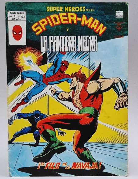 SUPER HEROES 123 EL FILO DE LA NAVAJA NORMAL ESTADO VOL2 VOLUMEN VOL.2 GRAPA MARVEL VERTICE