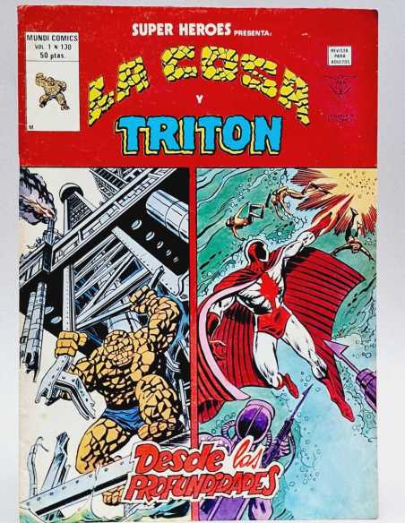 BUEN ESTADO SUPER HEROES 130 DESDE LAS PROFUNDIDADES VOL2 VOLUMEN VOL.2 GRAPA MARVEL VERTICE