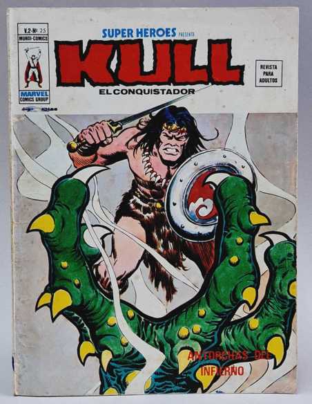 BUEN ESTADO SUPER HEROES 25 ANTORCHAS VOL2 VOLUMEN VOL.2 GRAPA MARVEL EDICIONES VERTICE