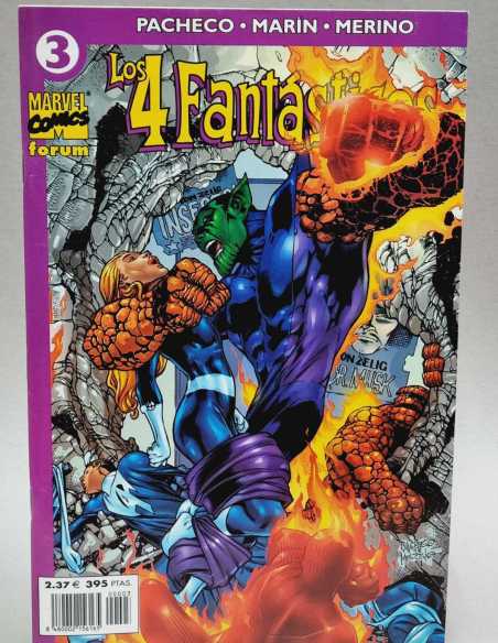 DE KIOSCO ESTADO LOS 4 FANTASTICOS 3 VOL4 VOLUMEN VOL.4 GRAPA MARVEL COMICS FORUM