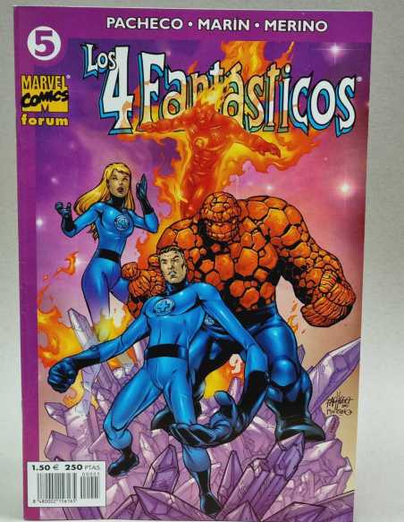 DE KIOSCO ESTADO LOS 4 FANTASTICOS 5 VOL4 VOLUMEN VOL.4 GRAPA MARVEL COMICS FORUM