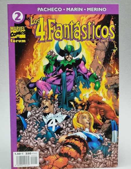 DE KIOSCO ESTADO LOS 4 FANTASTICOS 2 VOL4 VOLUMEN VOL.4 GRAPA MARVEL COMICS FORUM