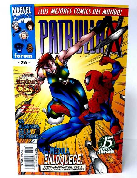 DE KIOSCO LA PATRULLA X 26 VOL2 FORUM COMICS GRAPA VOL.2 VOLUMEN
