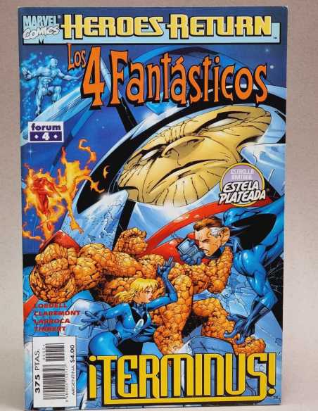 EXCELENTE ESTADO HEROES RETURN LOS 4 FANTASTICOS 4 VOL3 VOLUMEN VOL.3 GRAPA MARVEL COMICS FORUM