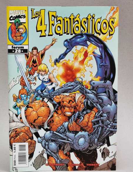 DE KIOSCO ESTADO LOS 4 FANTASTICOS 28 VOL3 VOLUMEN VOL.3 GRAPA MARVEL COMICS FORUM