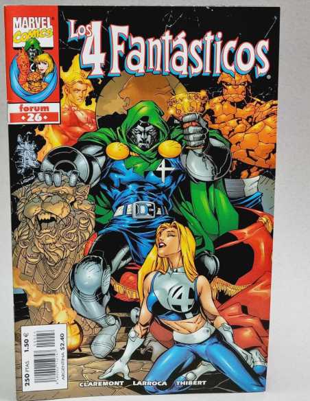 DE KIOSCO ESTADO LOS 4 FANTASTICOS 26 VOL3 VOLUMEN VOL.3 GRAPA MARVEL COMICS FORUM