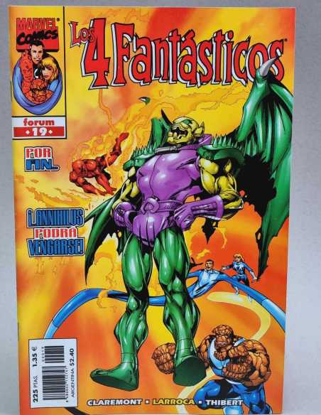 DE KIOSCO ESTADO LOS 4 FANTASTICOS 19 VOL3 VOLUMEN VOL.3 GRAPA MARVEL COMICS FORUM