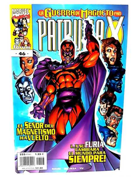 DE KIOSCO LA PATRULLA X 46 VOL2 FORUM COMICS GRAPA VOL.2 VOLUMEN