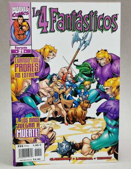 DE KIOSCO ESTADO LOS 4 FANTASTICOS 21 VOL3 VOLUMEN VOL.3 GRAPA MARVEL COMICS FORUM