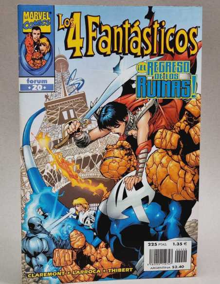 DE KIOSCO ESTADO LOS 4 FANTASTICOS 20 VOL3 VOLUMEN VOL.3 GRAPA MARVEL COMICS FORUM