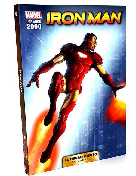 DE KIOSCO LOS AÑOS 2000 EL RENACIMIENTO DE MARVEL 6 IRON MAN PANINI COMICS TAPA BLANDA