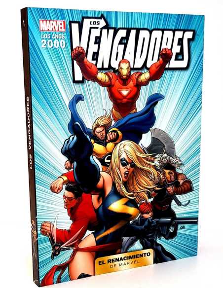 DE KIOSCO LOS AÑOS 2000 EL RENACIMIENTO DE MARVEL 1 LOS VENGADORES PANINI COMICS TAPA BLANDA