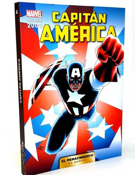 DE KIOSCO LOS AÑOS 2000 EL RENACIMIENTO DE MARVEL 4 CAPITAN AMERICA PANINI COMICS TAPA BLANDA