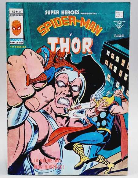 MUY BUEN ESTADO SUPER HEROES 97 LA NOCHE DEL DIOS VOL2 VOLUMEN VOL.2 MARVEL EDICIONES VERTICE