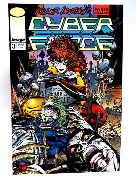 DE KIOSCO CYBER FORCE 3 PLANETA IMAGE COMICS GRAPA IMAGE