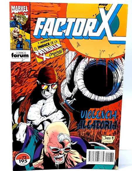DE KIOSCO FACTOR X 72 VOL1 FORUM COMICS VOL.1 VOLUMEN GRAPA