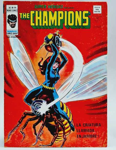 MUY BUEN ESTADO SUPER HEROES 84 THE CHAMPIONS VOL2 VOLUMEN VOL.2 MARVEL EDICIONES VERTICE