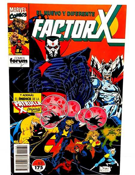 DE KIOSCO FACTOR X 62 VOL1 FORUM COMICS VOL.1 VOLUMEN GRAPA
