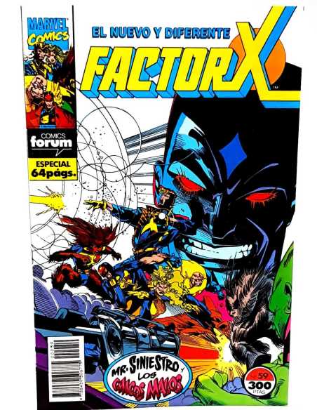 DE KIOSCO FACTOR X 59 ESPECIAL VOL1 FORUM COMICS VOL.1 VOLUMEN GRAPA
