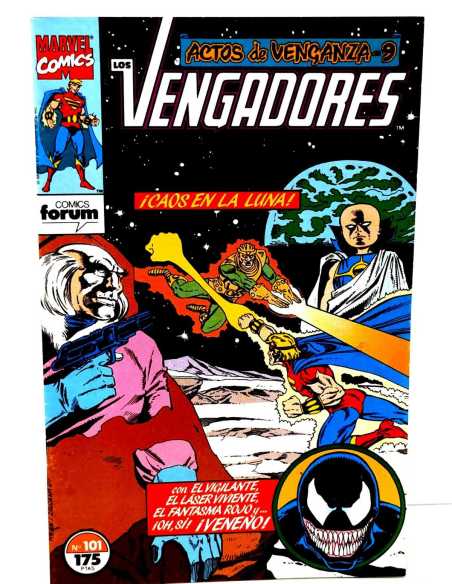EXCELENTE ESTADO LOS VENGADORES 101 VOL1 FORUM COMICS GRAPA VOL. 1 VOLUMEN