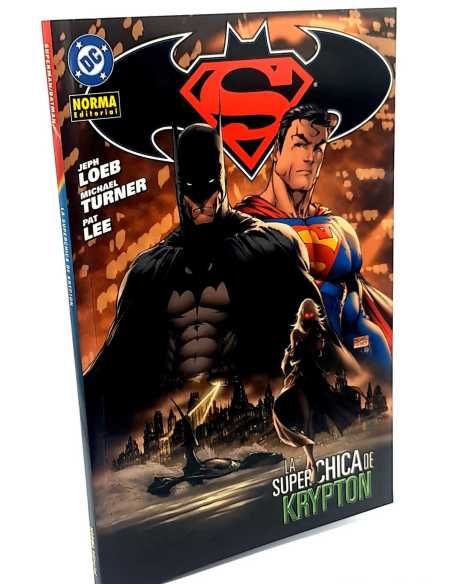DE KIOSCO SUPERMAN BATMAN LA SUPERCHICA DE KRYPTON NORMA TAPA BLANDA