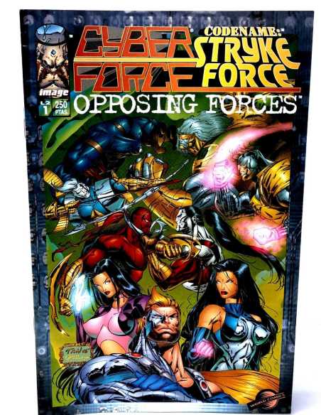 EXCELENTE ESTADO CYBERFORCE CODENAME STRYKE FORCE 1 OPPOSING PLANETA IMAGE COMICS GRAPA