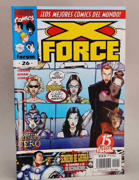 DE KIOSCO ESTADO X FORCE 26 VOL2 VOLUMEN VOL.2 MARVEL GRAPA FORUM
