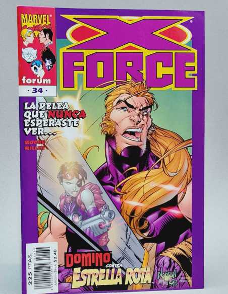 DE KIOSCO ESTADO X FORCE 34 VOL2 VOLUMEN VOL.2 MARVEL GRAPA FORUM