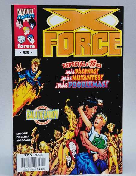 DE KIOSCO ESTADO X FORCE 33 VOL2 VOLUMEN VOL.2 MARVEL GRAPA FORUM