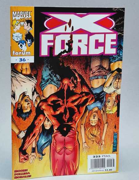 DE KIOSCO ESTADO X FORCE 36 VOL2 VOLUMEN VOL.2 MARVEL GRAPA FORUM