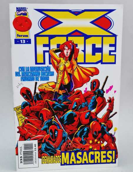 DE KIOSCO ESTADO X FORCE 13 VOL2 VOLUMEN VOL.2 MARVEL GRAPA FORUM