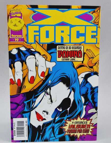 DE KIOSCO ESTADO X FORCE 19 VOL2 VOLUMEN VOL.2 MARVEL GRAPA FORUM