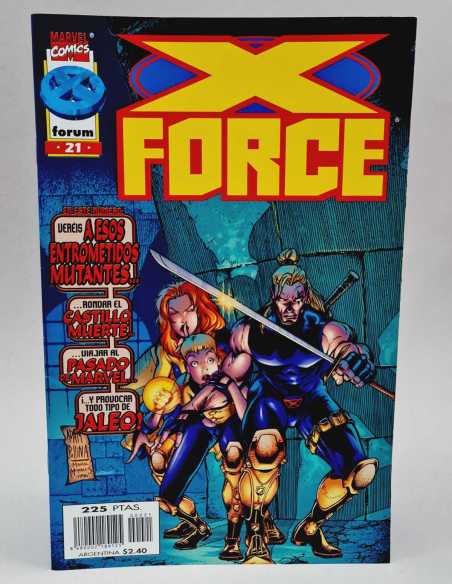 DE KIOSCO ESTADO X FORCE 21 VOL2 VOLUMEN VOL.2 MARVEL GRAPA FORUM