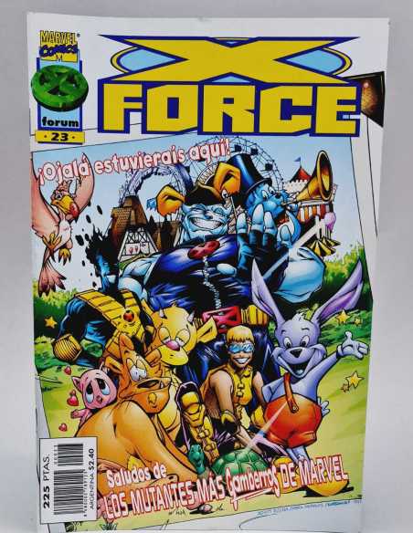 DE KIOSCO ESTADO X FORCE 23 VOL2 VOLUMEN VOL.2 MARVEL GRAPA FORUM