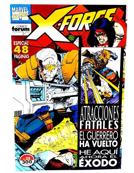 EXCELENTE ESTADO X-FORCE 25 ESPECIAL VOL1 FORUM COMICS VOL.1 VOLUMEN MARVEL