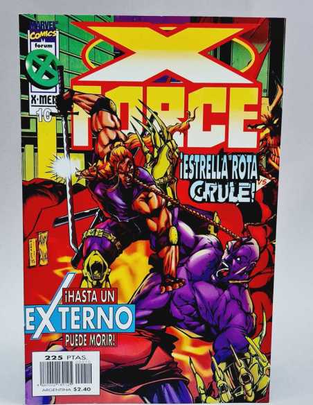 DE KIOSCO ESTADO X FORCE 10 VOL2 VOLUMEN VOL.2 MARVEL GRAPA FORUM