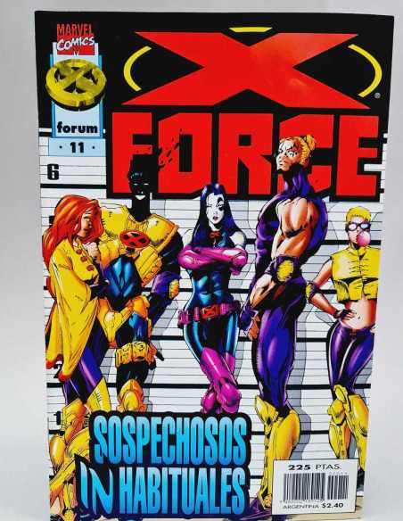 DE KIOSCO ESTADO X FORCE 11 VOL2 VOLUMEN VOL.2 MARVEL GRAPA FORUM