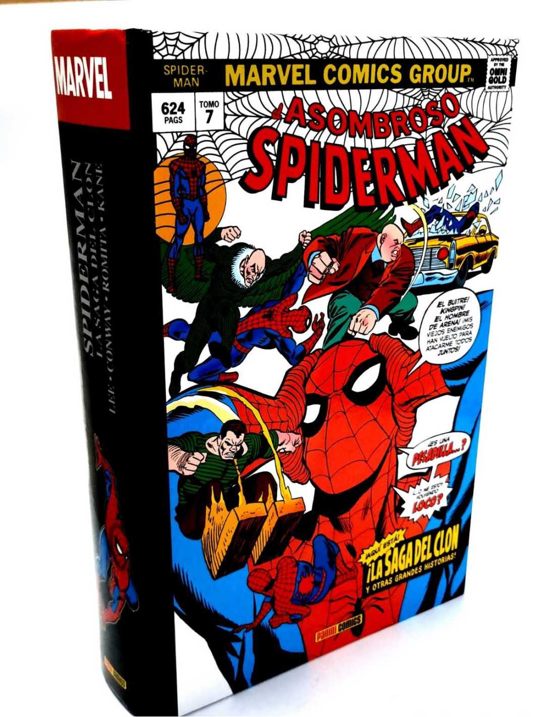 Excel Comic EXCELENTE ESTADO OMNIGOLD EL ASOMBROSO SPIDERMAN 7 LA SAGA DEL CLON...