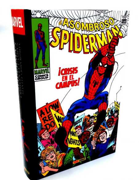 DE KIOSCO OMNIGOLD EL ASOMBROSO SPIDERMAN 4 CRISIS EN EL CAMPUS PANINI TOMO SPIDER-MAN GOLD