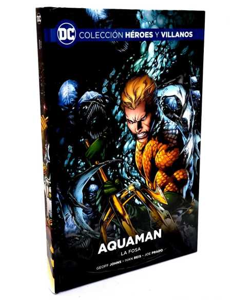 PRECINTADO COLECCION HEROES Y VILLANOS 16 AQUAMAN LA FOSA SALVAT ECC
