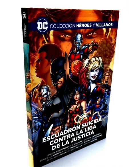 PRECINTADO COLECCION HEROES Y VILLANOS 10 ESCUADRON SUICIDA CONTRA LA LIGA DE LA JUSTICIA SALVAT ECC
