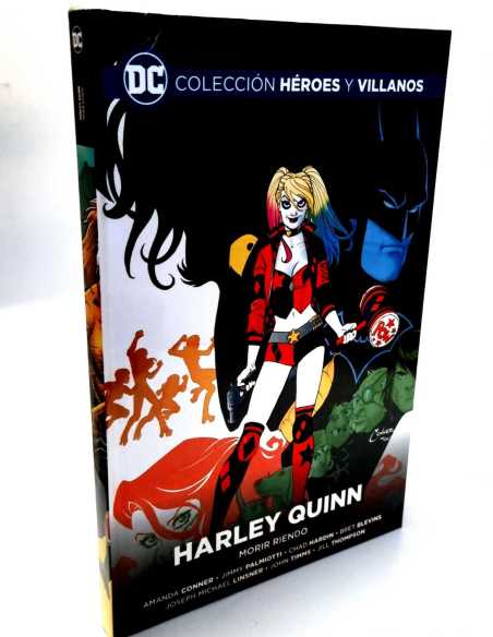 PRECINTADO COLECCION HEROES Y VILLANOS 11 HARLEY QUINN MORIR RIENDO SALVAT ECC