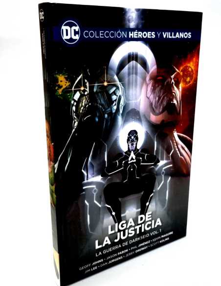 PRECINTADO COLECCION HEROES Y VILLANOS 14 LIGA DE LA JUSTICIA LA GUERRA DE DARKSEID VOL1 SALVAT ECC