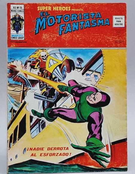 BUEN ESTADO SUPER HEROES 73 EL MOTORISTA FANTASMA NADIE DERROTA VOL2 VOLUMEN VOL.2 MARVEL VERTICE