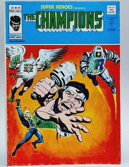 MUY BUEN ESTADO SUPER HEROES 76 THE CHAMPIONS VOL2 VOLUMEN VOL.2 MARVEL VERTICE